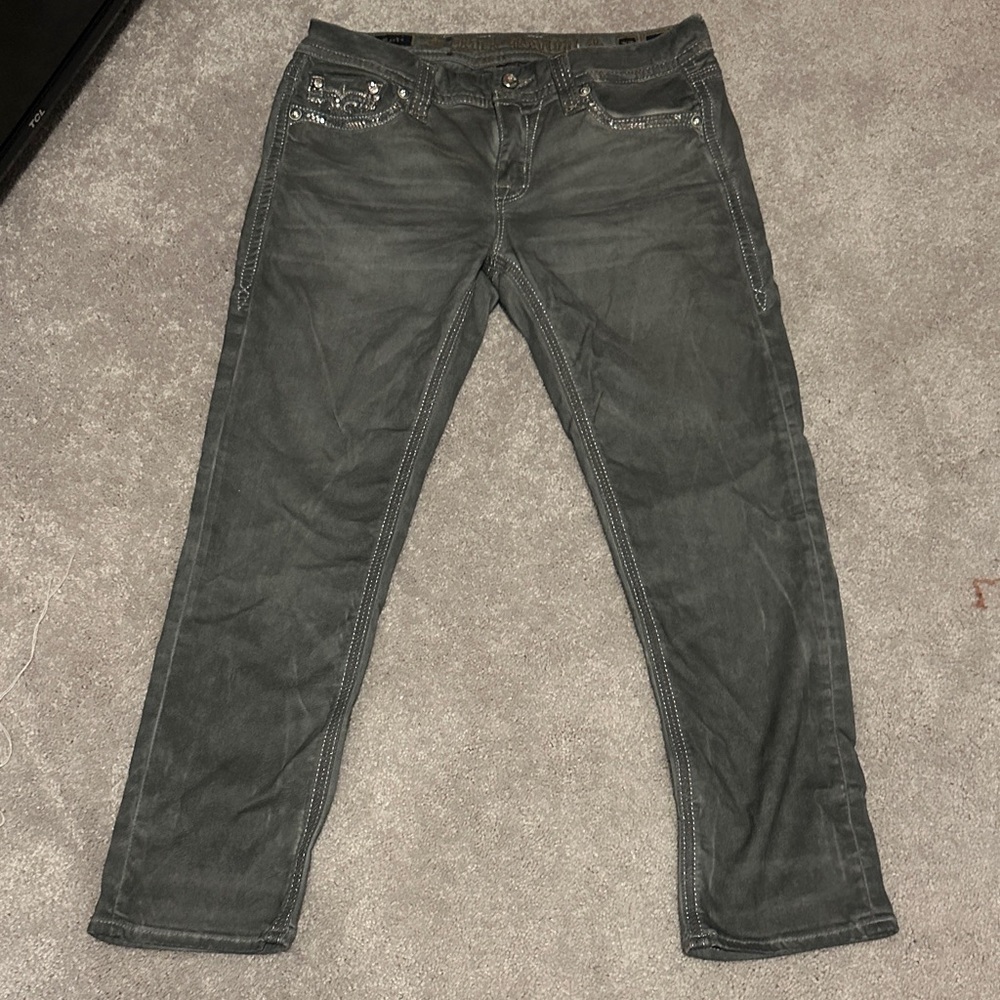 Rock Revival Gray Women Jeans